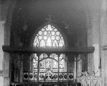 St. Mary's church, Old Hunstanton Original caption: Church interior 2