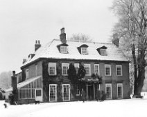 Sedgeford Hall 1895 in snow and frost Original caption: Sedgeford Hall 1895 in snow and frost