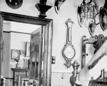 Interior hallway to dining room Comment on copy in the Woodgate box :- Folkestone 15 Grimston Avenue Dining room doorway from front door Original caption: Interior hallway to drawing room