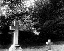 Mrs. Coldham's graves, Anmer church Original caption: Mrs, Coldham's graves