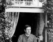 Reggie in window Original caption: Reggie in window