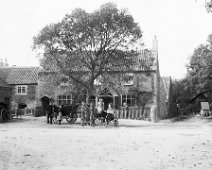 Castle Rising Inn Formerly the Black Horse Inn Original caption: Castle Rising Inn