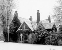 Sedgeford Hall North side from the drive Original caption: Sedgeford Hall 3