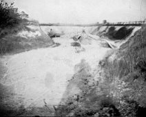 Hunstanton lime pits Lime kiln alongside Red Gate Hill, Hunstanton (A149 east side) Original caption: Hunstan lime pits