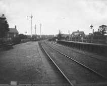 Snettisham station Original caption: Snettisham station