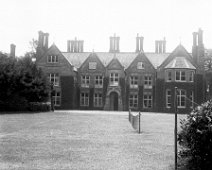 Docking Hall front door Original caption: Docking Hall front door