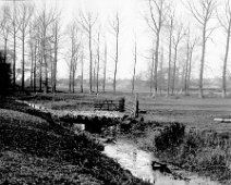 Countryside scene View west from between Reeddam & Sedgeford park - Sedgeford church is dead centre Original caption: Countryside scene