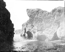 Rocky creek Probably a cove in the Salcombe area Original caption: Rocky creek