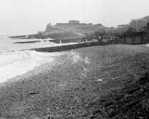 The WIsh Martello Tower, Eastbourne Original caption: Seaside beach