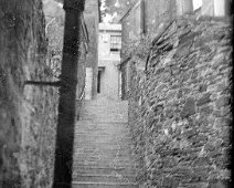 Ferry Steps, Salcombe Original caption: A scene