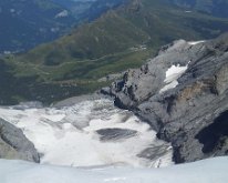 20150807_113513 Looking down the north face from the Sphinx Obervatory