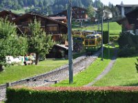 Nikon_20150812_075434 The train coming down from Grindelwald Dorf past Nirggenstrasse